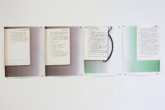 Installation View Sketchbook2, Sketchbook1, Sketchbook8, Sketchbook9.