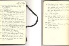 Sketchbook11. Color Xerox. 11” x 17" 2015