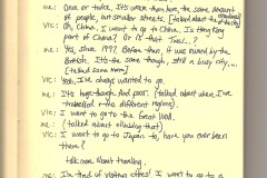 Sketchbook3. Color Xerox. 11” x 8.5" 2011